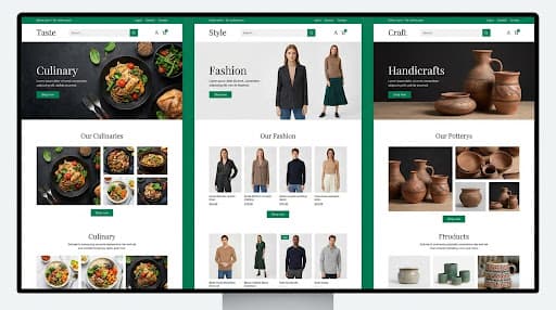 Template toko marketplace